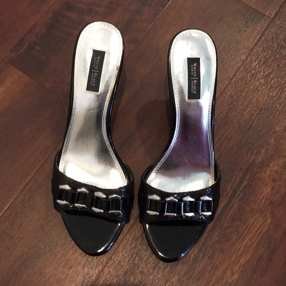 White House Black Market Slide Heels